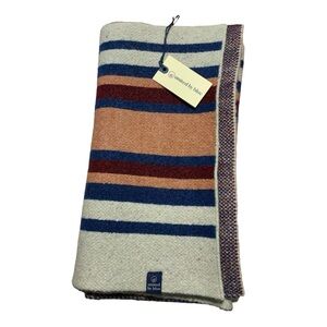 united by blue Horizontal Stripe Recycled Scarf Hazel NWT